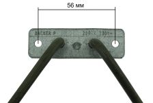 ТЭН (круглый) духовки Electrolux, Zanussi 2000W
