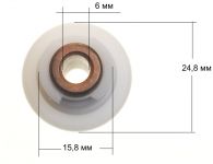 Втулка чаши кухонного комбайна Moulinex, Tefal